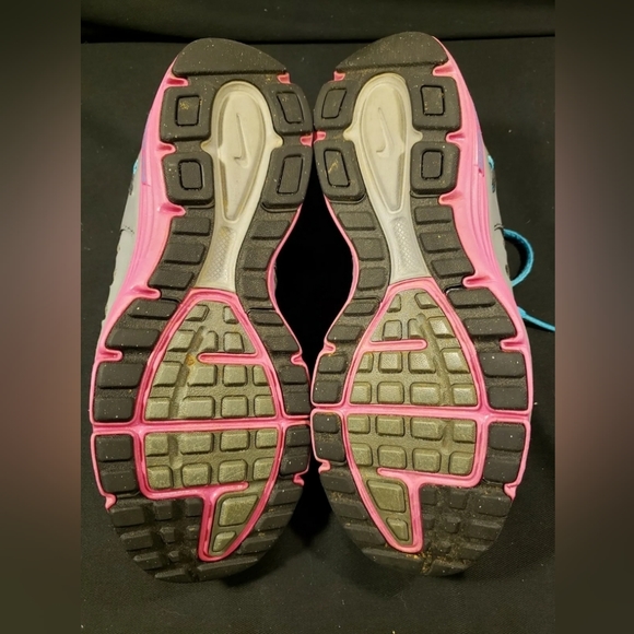 ❤️ NIKE Women's Dual Fusion Run 2 Running Training Shoes Gray/Pink/Blue Size 6.5 - Picture 9 of 12
